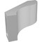 Ekena Millwork 3-in. W x 6-in. D x 6-in. H Geneva Architectural Grade PVC Knee Brace BRCP03X06X06GNV - alternate 4